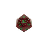 Chessex CHXXS2035 Strawberry™ Speckled 34mm d20 single