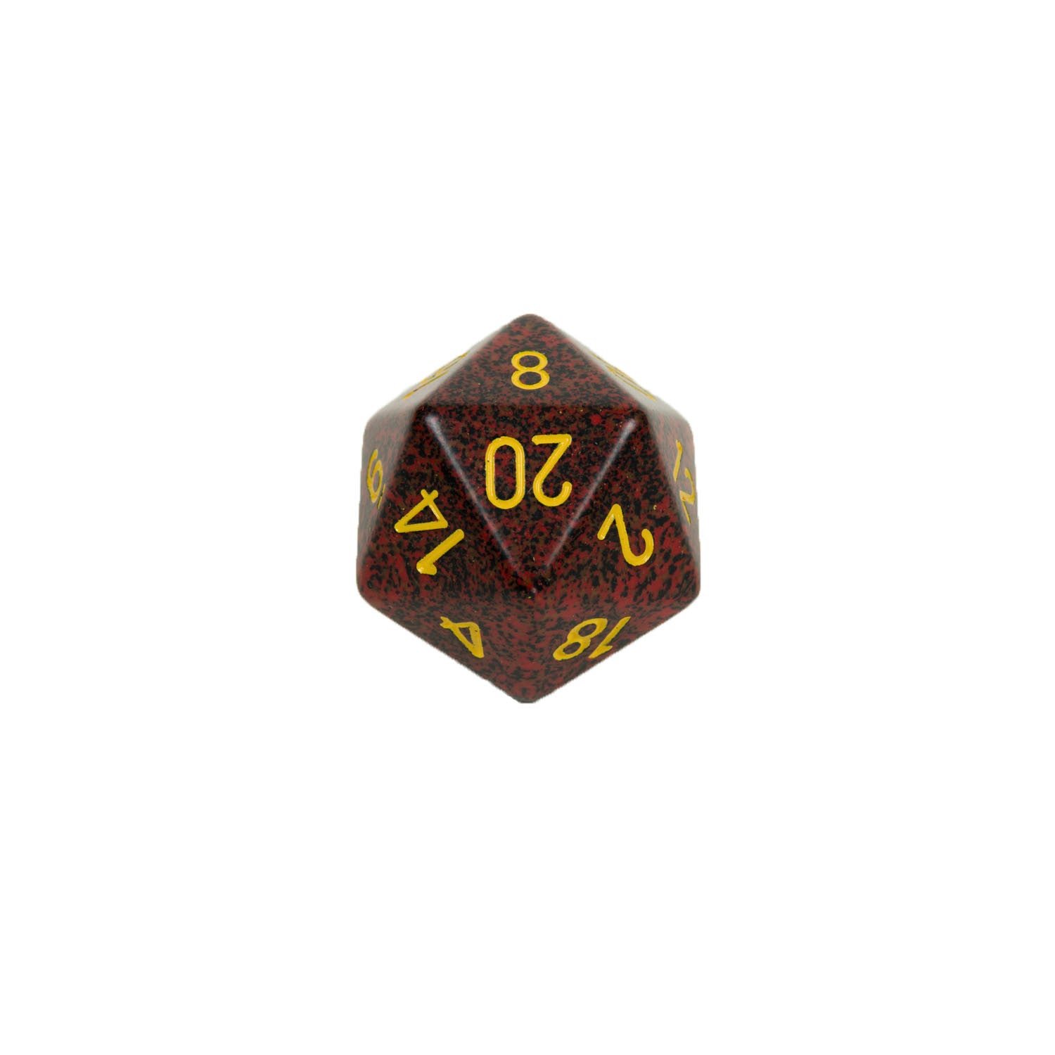 Chessex CHXXS2079 Mercury™ Speckled 34mm d20 single