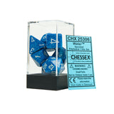 Chessex CHX25306 Water™ Speckled Polyhedral Dice Set