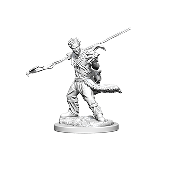 Miniatura Sin Pintar De Druida Humano – Nolzur's Marvelous, Para D&D Y Juegos De Rol