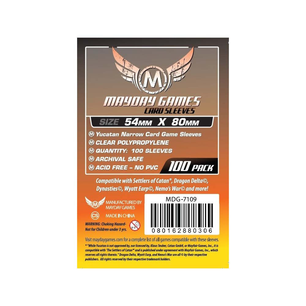 Mayday MDG-7109 Yucatan Narrow Card Sleeves (100)