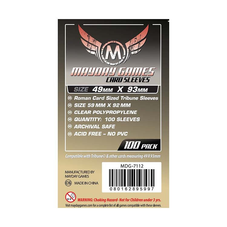 Mayday MDG-7112 Roman Tribune Card Sleeves (100)