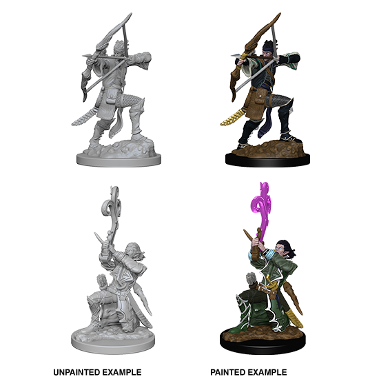 D&D Nolzur's Marvelous Unpainted Minis: 72633 Elf Male Bard