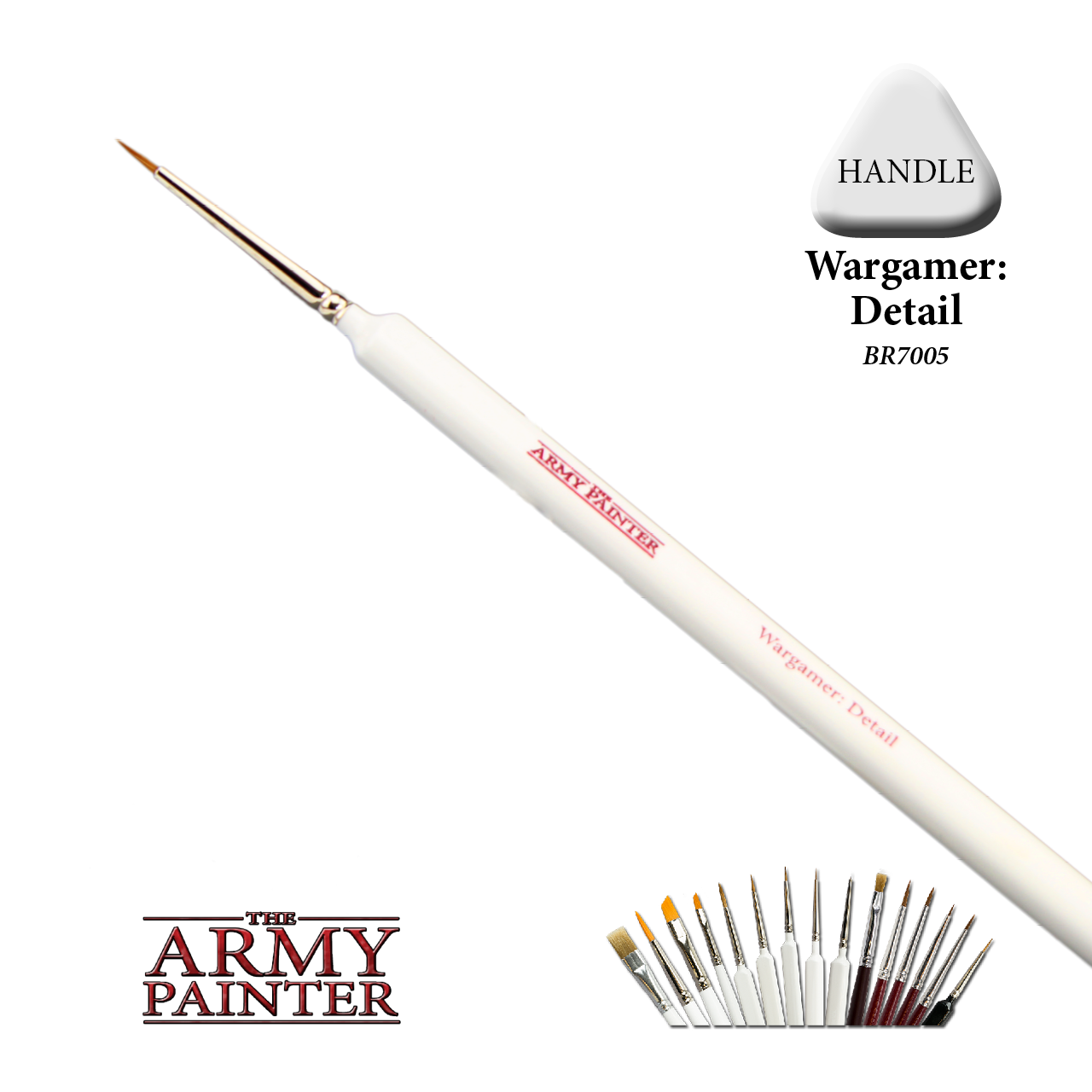 The Army Painter Wargamer Brush Series: Detail