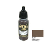 Vallejo 73.203 Game Color Wash: Umber Wash, 17ml