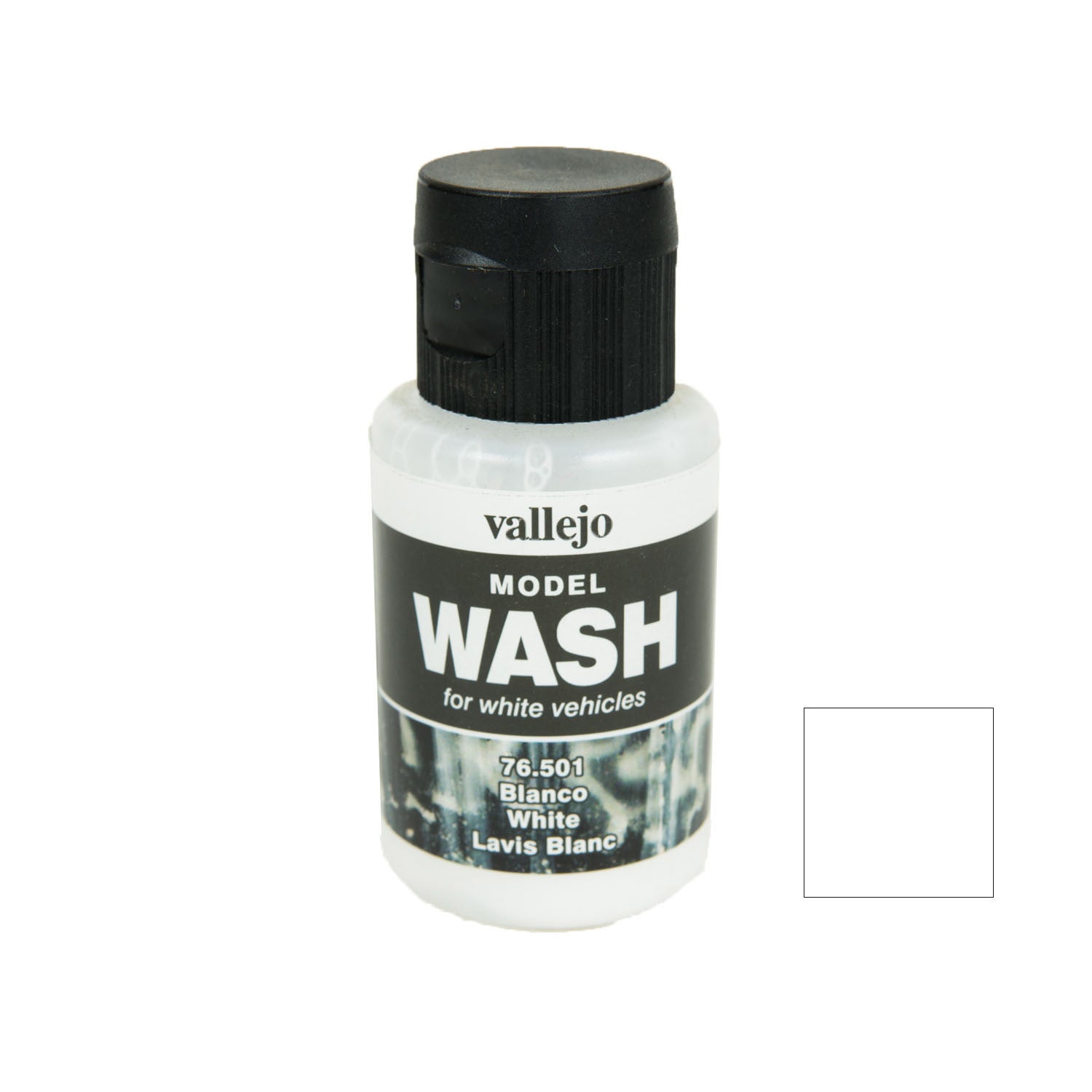 Vallejo 76.501 Model Wash: White, 35ml