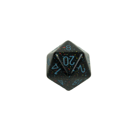 Chessex CHXXS2001 Blue Stars™ Speckled 34mm d20 single