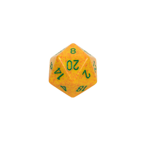 Chessex CHXXS2016 Lotus™ Speckled 34mm d20 single