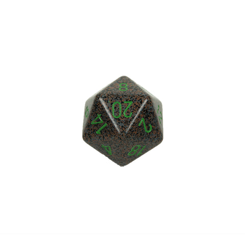 Chessex CHXXS2022 Earth™ Speckled 34mm d20 single