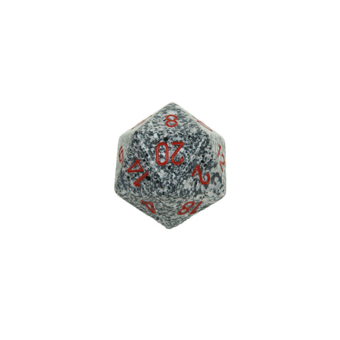 Chessex CHXXS2030 Granite™ Speckled 34mm d20 single
