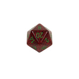 Chessex CHXXS2035 Strawberry™ Speckled 34mm d20 single