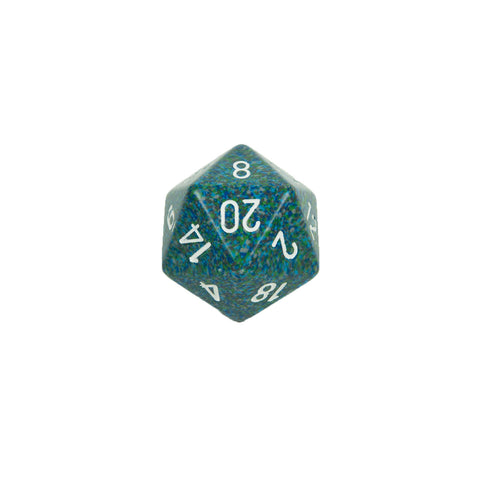 Chessex CHXXS2037 Sea™ Speckled 34mm d20 single