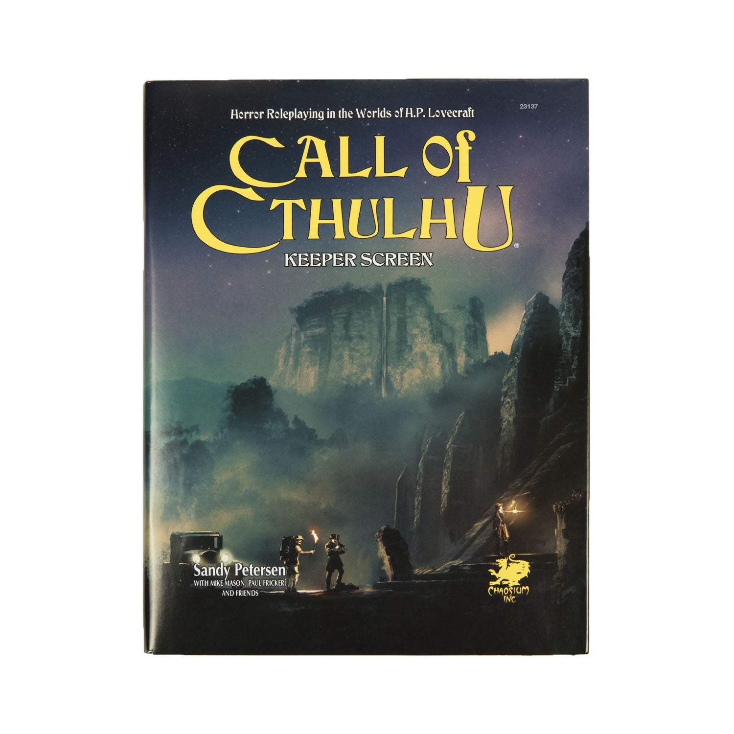 Call of Cthulhu RPG: Keeper Screen