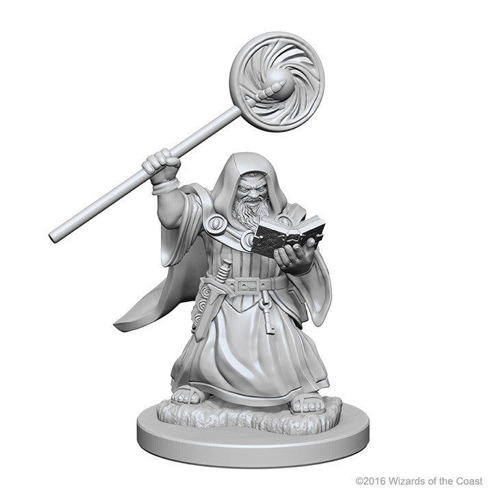 Wizard Devil Mini D&D Nolzur's Marvelous Unpainted Minis: 72620 Dwarf Male Wizard – Titan ...