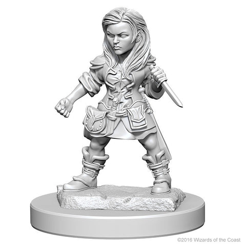 D&D Nolzur's Marvelous Unpainted Minis: 72627 Halfling Female Rogue