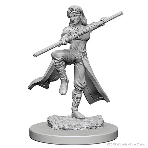 D&D Nolzur's Marvelous Unpainted Minis: 72634 Human Female Monk