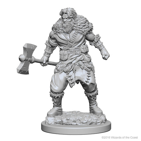 D&D Nolzur's Marvelous Unpainted Minis: 72643 Human Male Barbarian