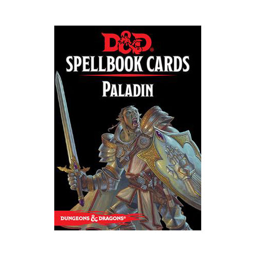 D&D 5th Edition Spellbook Cards - Paladin