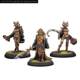 Hordes: Skorne - Dominar Morghoul & Escorts Warlock (3)