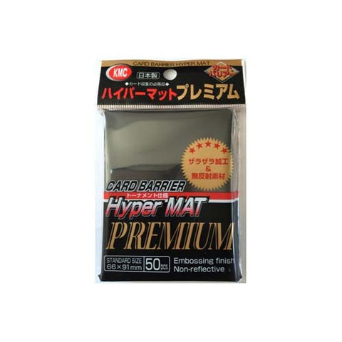 KMC Card Barrier Premium Hyper Matte Black (50) – Titan Bear Gaming
