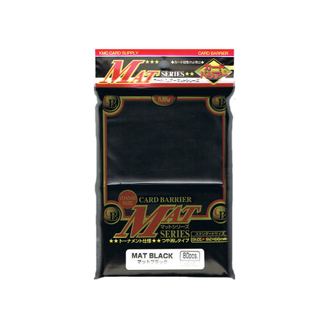 KMC Card Barrier Mat Black (80)