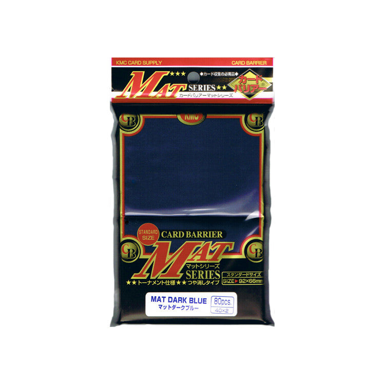 KMC Card Barrier Mat Dark Blue (80)
