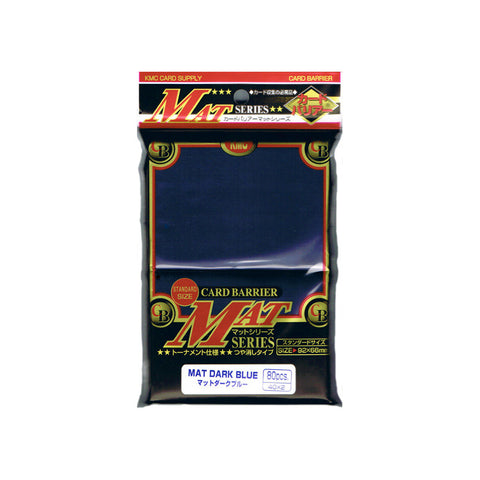 KMC Card Barrier Mat Dark Blue (80)
