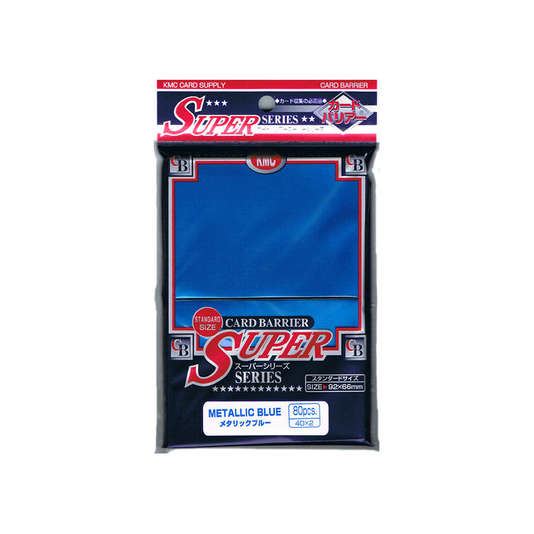 KMC Card Barrier Super Metallic Blue (80)