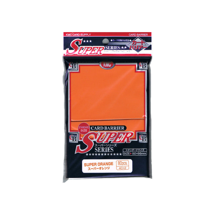 KMC Card Barrier Super Orange (80)