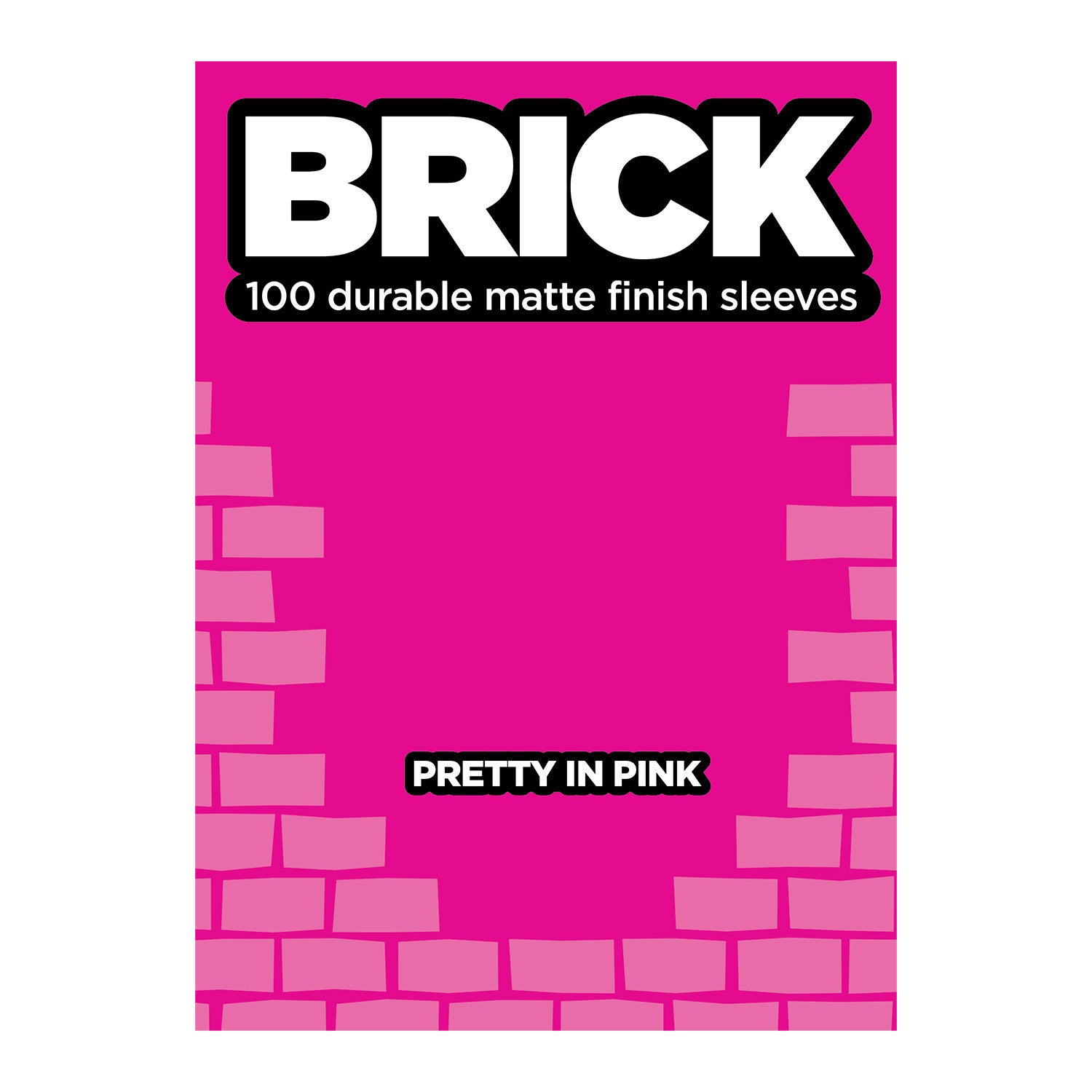 Legion: Brick - Pretty In Pink Matte Card Sleeves (100)