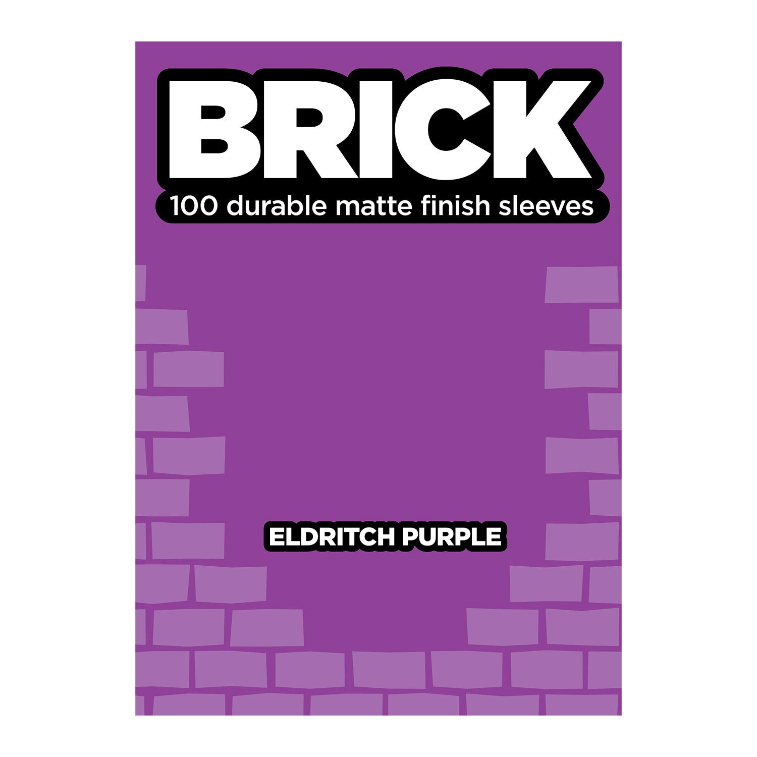 Legion: Brick - Eldritch Purple Matte Card Sleeves (100)