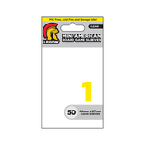 Legion Board Game Sleeves - Mini American Clear (50)