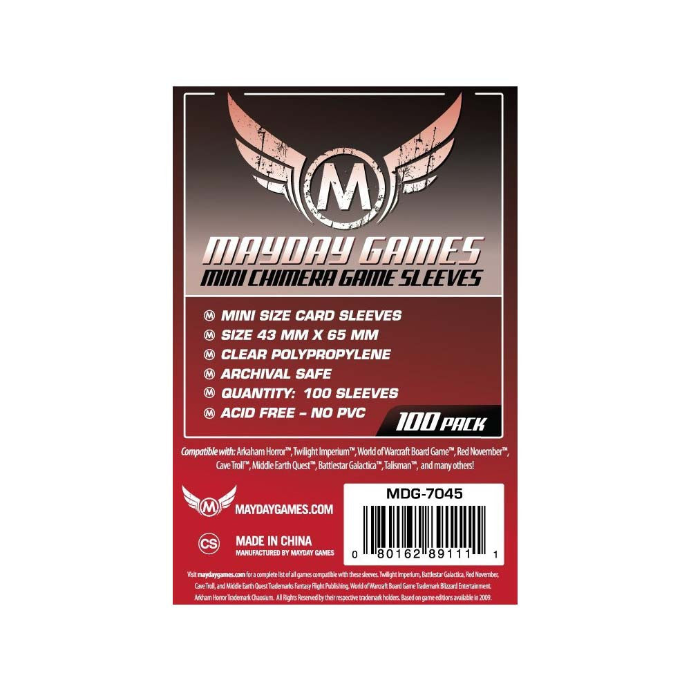 Mayday MDG-7045 Mini Chimera Card Sleeves (100)