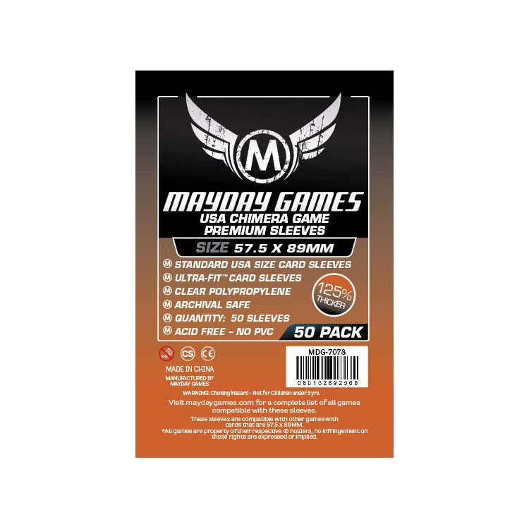 Mayday MDG-7078 USA Chimera Premium Card Sleeves (50)