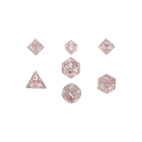 MDG 4208 Ethereal Light Purple w/ White Mini Polyhedral Dice Set