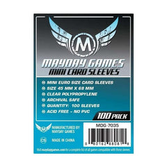 Mayday MDG-7035 Mini Euro Card Sleeves (100)