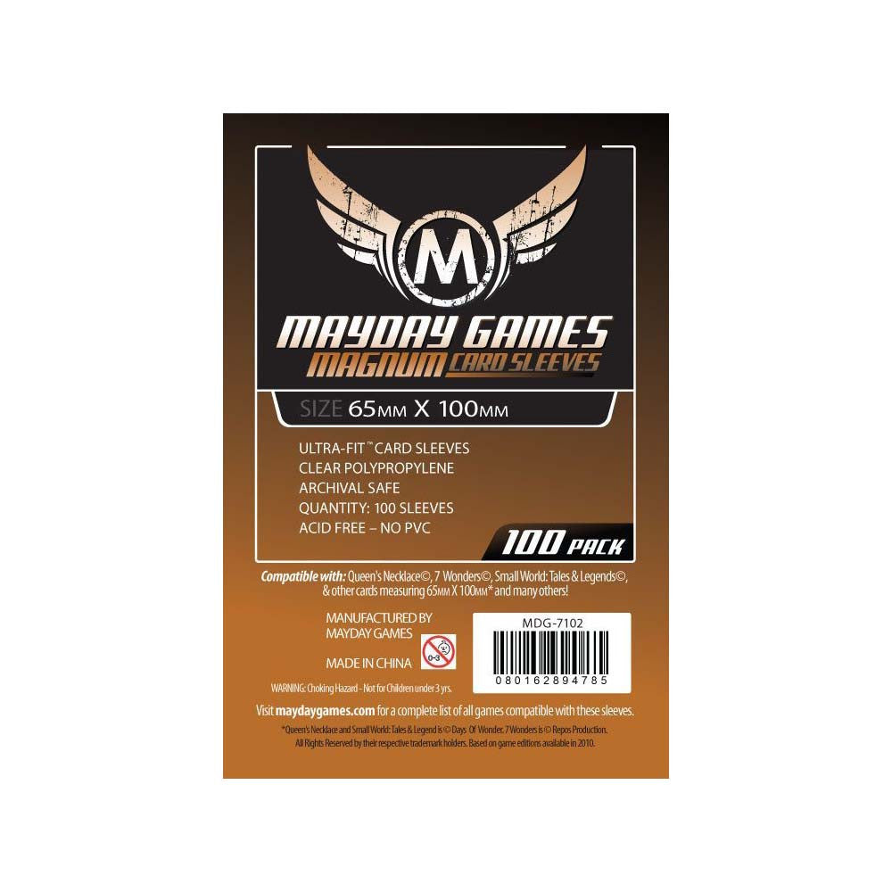 Mayday MDG-7102 7 Wonders Card Sleeves (100) – Titan Bear Gaming