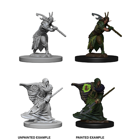 D&D Nolzur's Marvelous Unpainted Minis: 72641 Elf Male Druid