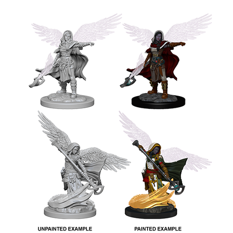 D&D Nolzur's Marvelous Unpainted Minis: 73197 Aasimar Female Wizard