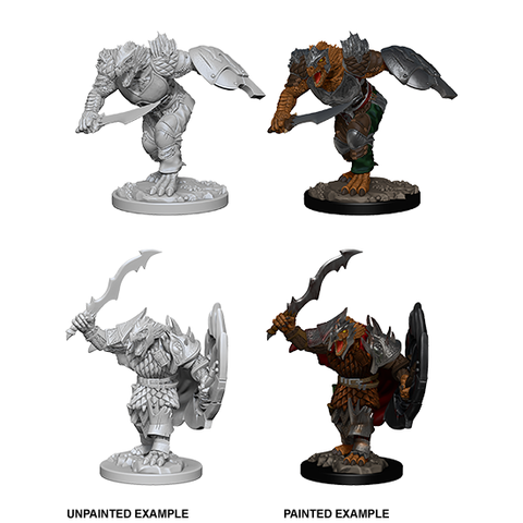 D&D Nolzur's Marvelous Unpainted Minis: 73198 Dragonborn Male Fighter