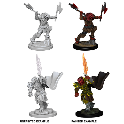 D&D Nolzur's Marvelous Unpainted Minis: 73199 Dragonborn Female Fighter