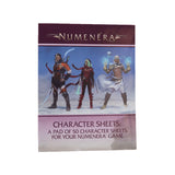 Numenera RPG Character Sheets