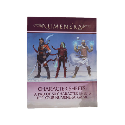 Numenera RPG Character Sheets