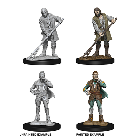 Pathfinder Deep Cuts™ Unpainted Miniatures: 72585 Townspeople