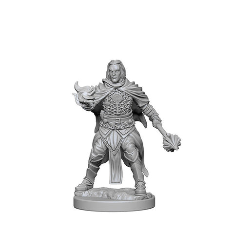 Pathfinder Deep Cuts™ Unpainted Miniatures: 72600 Human Male Cleric