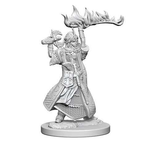 Pathfinder Deep Cuts™ Unpainted Miniatures: 72601 Human Female Cleric