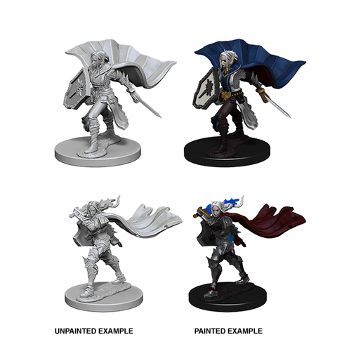 Pathfinder Deep Cuts™ Unpainted Miniatures: 72609 Elf Female Paladin