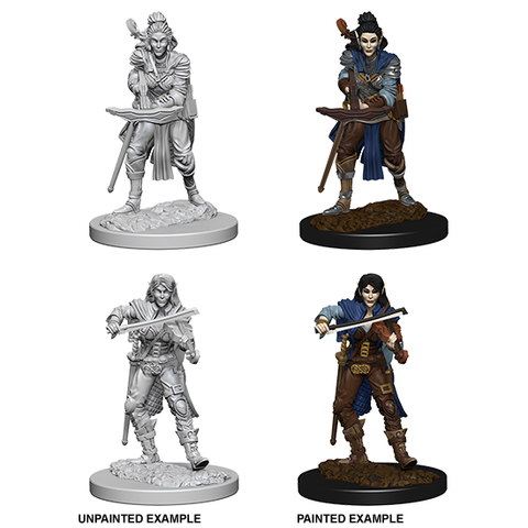 Pathfinder Deep Cuts™ Unpainted Miniatures: 72611 Elf Female Bard