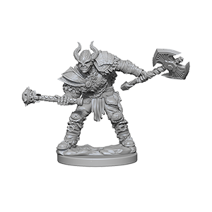 Pathfinder Deep Cuts™ Unpainted Miniatures: 72613 Half Orc Male Barbarian