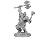 Pathfinder Deep Cuts™ Unpainted Miniatures: 72613 Half Orc Male Barbarian